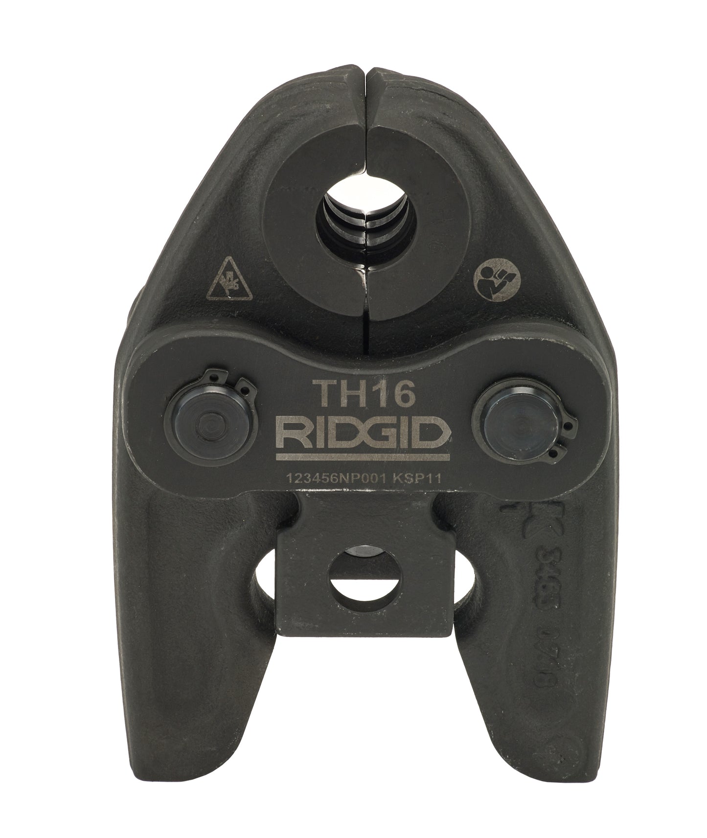 RIDGID Pressbacken TH‑Kontur – Standardserie 32 kN | TH 16–32 mm (86546 / 86566 / 86576 / 86586)