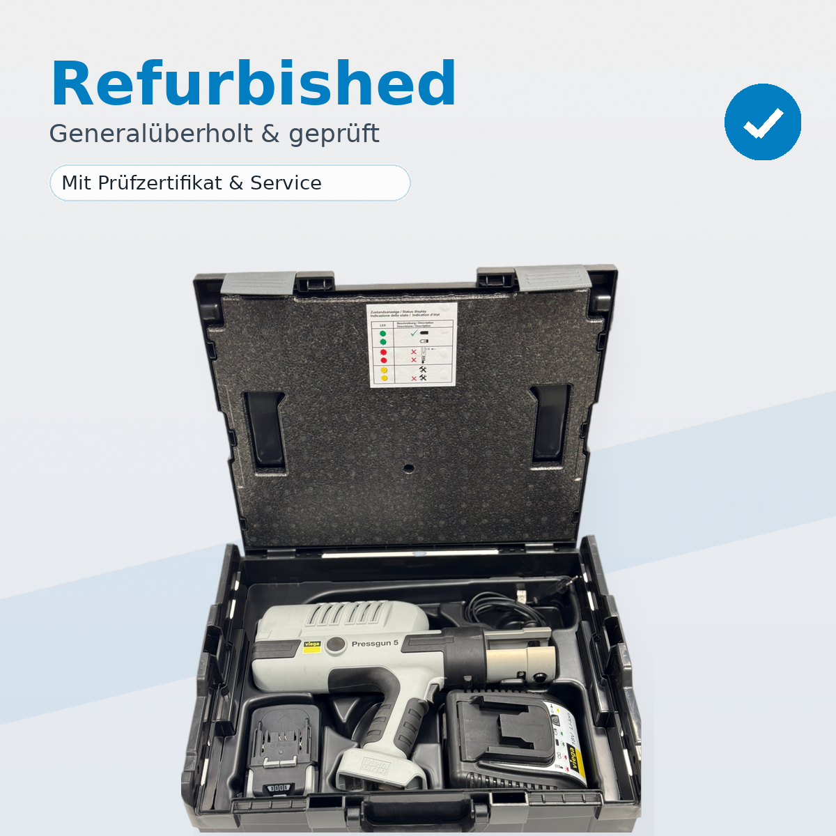 Refurbished / Generalüberholt