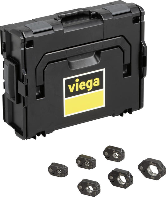 Viega Pressringe V-Kontur 12–35 mm oder Set mit Koffer | z. B. 472665, 472702